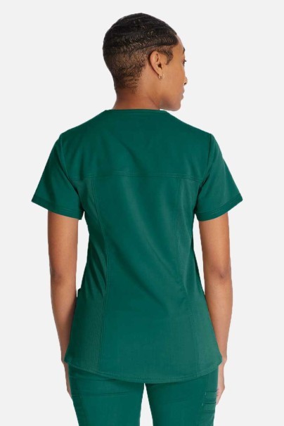 Lekárska dámska súprava Dickies Balance (blúza V-neck, nohavice Mid Rise) zelená-3