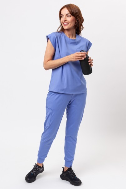 Dámske lekárske nohavice Cherokee Achieve Jogger klasicky modré-8