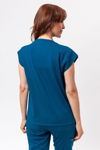 Dámska lekárska halena Cherokee Achieve karaibsky modrá-2