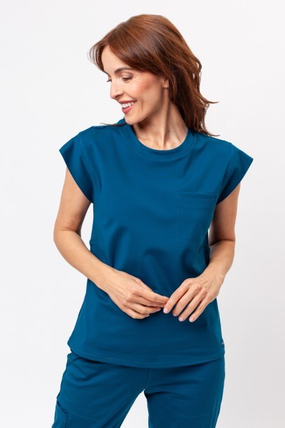 Dámska lekárska súprava Cherokee Achieve karaibsky modrá-4