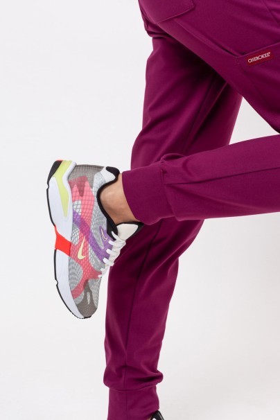 Dámska lekárska súprava Cherokee Achieve čerešňová červená-14