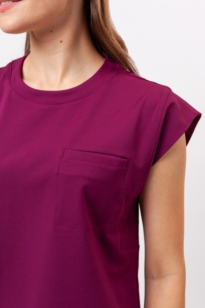 Dámska lekárska súprava Cherokee Achieve čerešňová červená-6