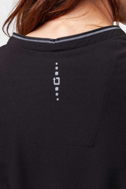 Dámska lekárska súprava Healing Hands (blúza Sonia, nohavice Nisha) čierna-5