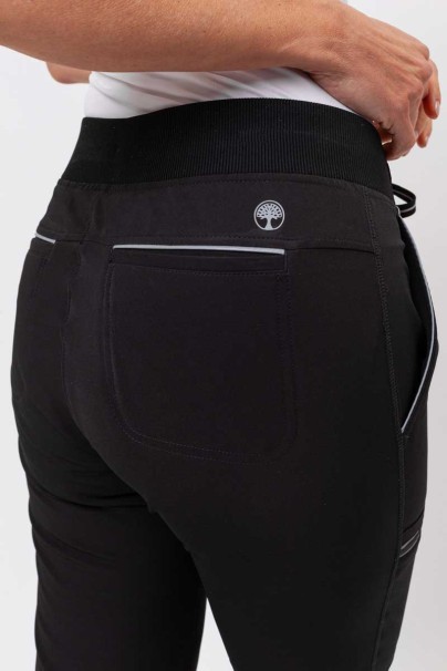 Dámska lekárska súprava Healing Hands (blúza Sonia, nohavice Nisha) čierna-12