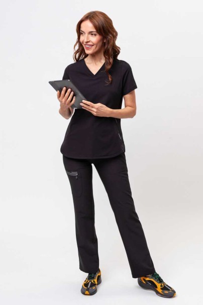 Dámska lekárska blúza Healing Hands Skyler čierna-8