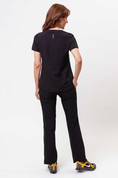 Dámska lekárska súprava Healing Hands (blúza Skyler, nohavice Nisha) čierna-2