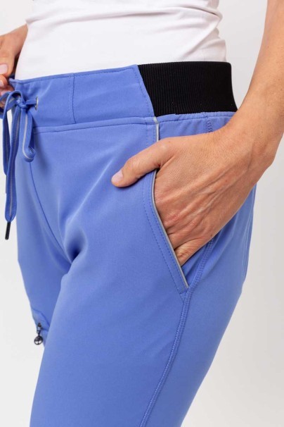 Dámska lekárska súprava Healing Hands (blúza Sonia, nohavice Nisha) klasicky modrá-12