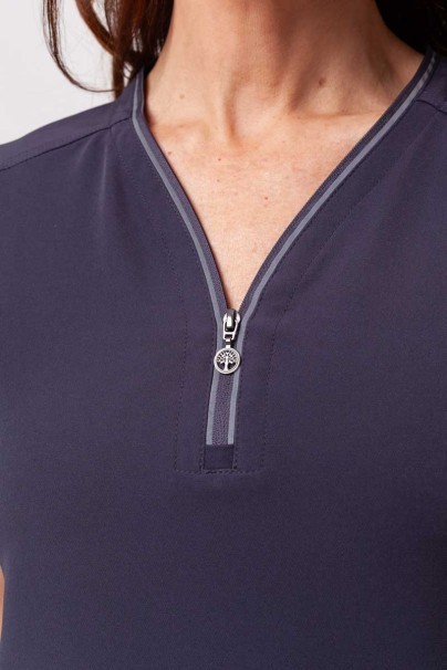 Dámska lekárska blúzka Healing Hands Sonia šedá-2