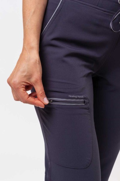 Dámske lekárske nohavice Healing Hands Nisha šedé-6