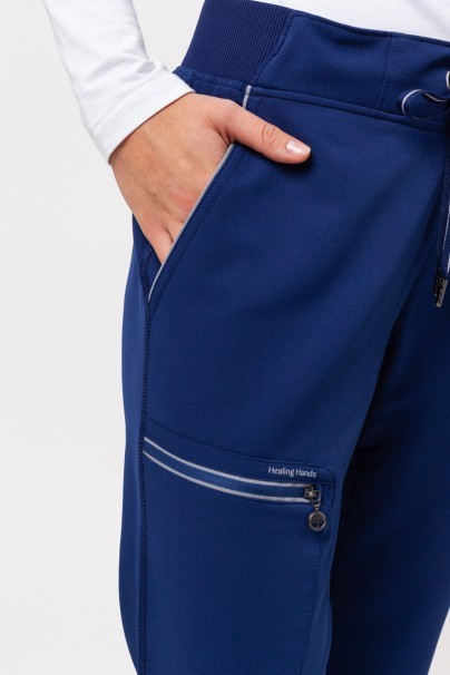 Dámske lekárske nohavice Healing Hands Nisha námornícko modré-3