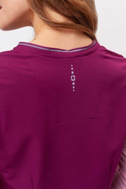 Dámska lekárska blúzka Healing Hands Sonia čerešňová červená-4