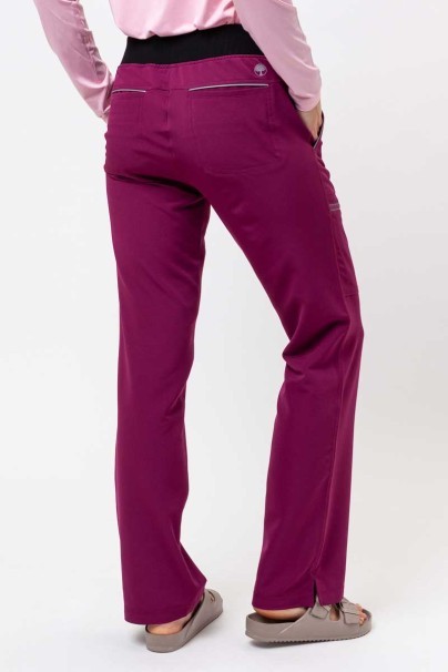 Dámske lekárske nohavice Healing Hands Nisha čerešňovo červené-3