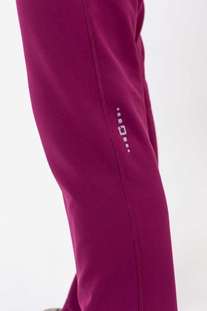 Dámske lekárske nohavice Healing Hands Nisha čerešňovo červené-6