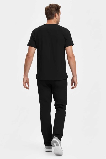 Pánska lekárska súprava Healing Hands (blúza Steven, nohavice Noah) čierna-2