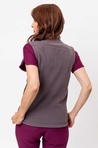 Dámska fleecová vesta Malfini Next šedá-2