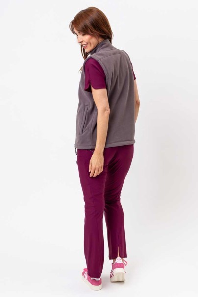 Dámska fleecová vesta Malfini Next šedá-5