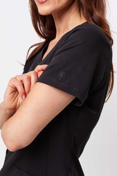 Dámska lekárska súprava Healing Hands (blúza Monica, nohavice Rebecca) čierna-5