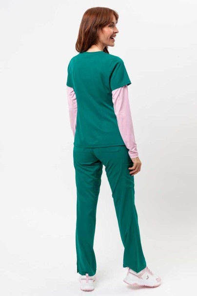 Dámska lekárska blúza Healing Hands Monica V-neck zelená-6