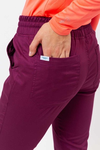 Dámska lekárska súprava Uniforms World Alyssa & Zora burgundová-10