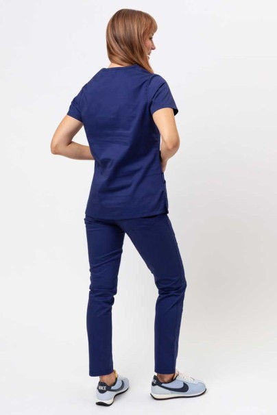 Dámske lekárske nohavice Uniforms World Zora námornícky modré-9