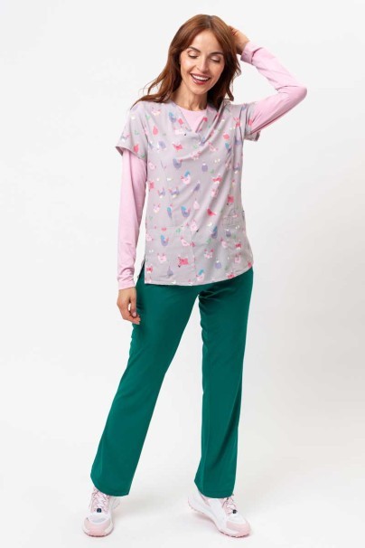 Dámska lekárska blúza Maevn Prints Hot Chicks-2