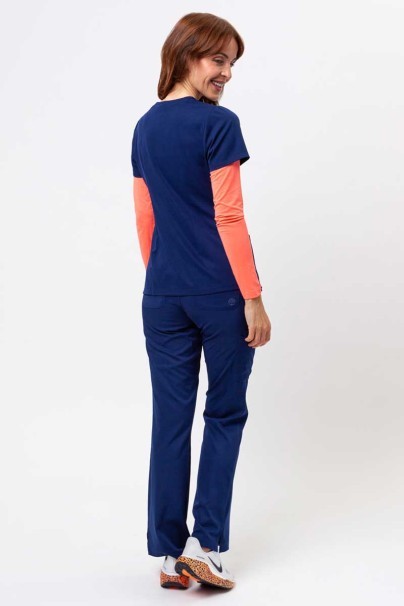 Dámska lekárska súprava Healing Hands (blúza Monica, nohavice Rebecca) námornícky modrá-2