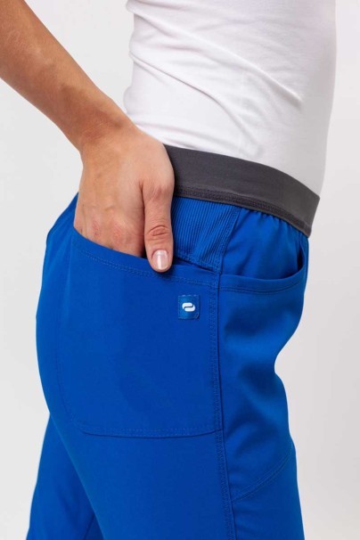 Dámske lekárske nohavice Cherokee Infinity Slim Pull-on tmavo modré-6