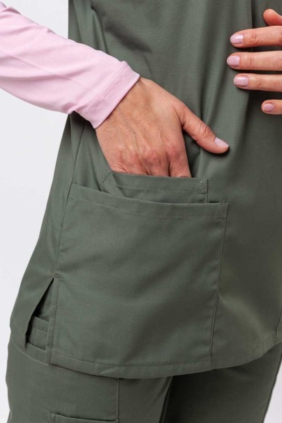 Lekárska dámska blúza Cherokee Originals V-neck Top olivková-4