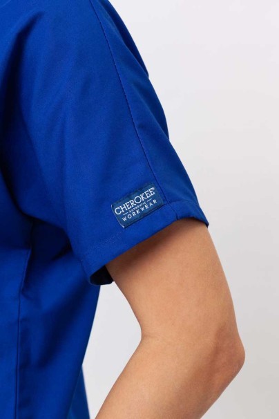 Lekárska dámska súprava Cherokee Originals (blúzka V-neck, nohavice N.Rise) tmavo modrá-6