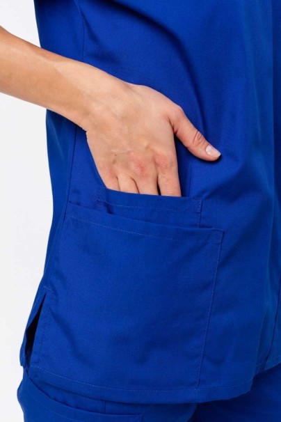 Lekárska dámska súprava Cherokee Originals (blúzka V-neck, nohavice N.Rise) tmavo modrá-7