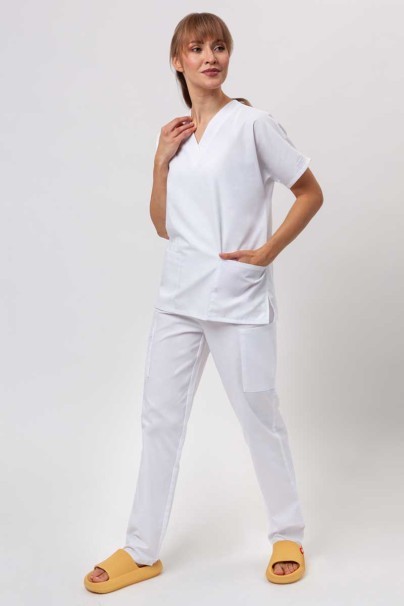 Lekárska dámska blúza Cherokee Originals V-neck Top biela-5