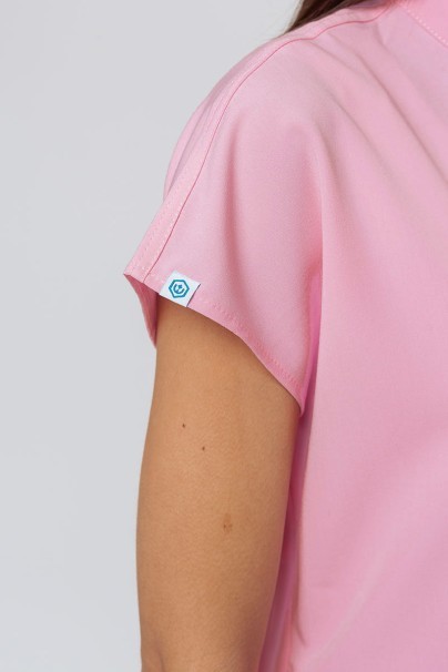 Dámska lekárska blúza Uniforms World 518GTK™ Avant ružová (magnetické klipsy)-6