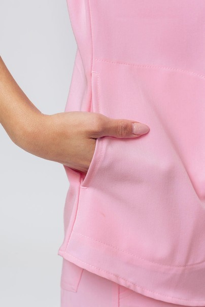 Dámska lekárska blúza Uniforms World 518GTK™ Avant ružová (magnetické klipsy)-8