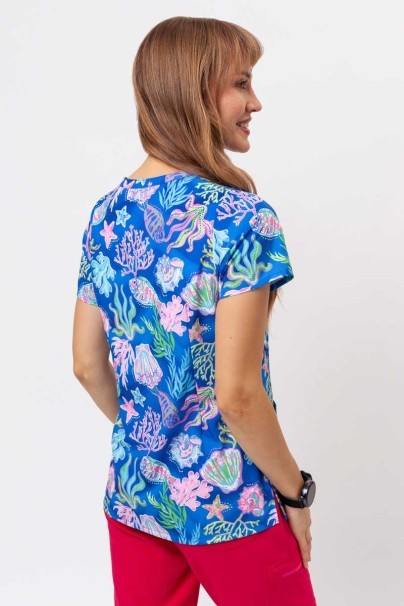 Dámska lekárska blúza Maevn Prints Summer Tides-2