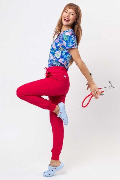 Dámska lekárska blúza Maevn Prints Summer Tides-8