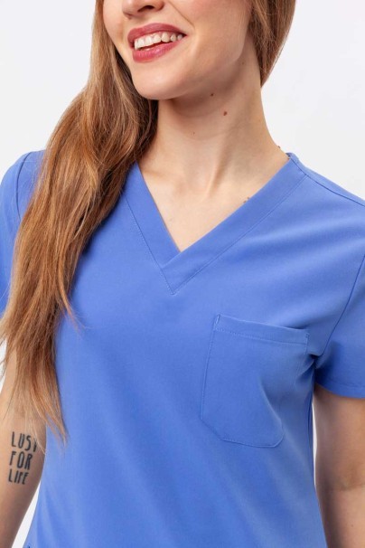 Dámska lekárska blúza Uniforms World 518GTK™ Phillip klasicky modrá-3
