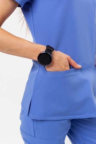 Dámska lekárska blúza Uniforms World 518GTK™ Phillip klasicky modrá-6