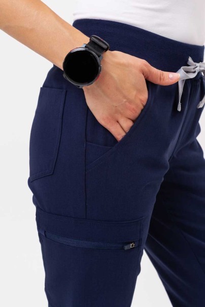 Dámske lekárske nohavice Uniforms World 518GTK™ Avant Phillip námornícky modré-4