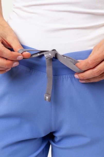 Dámska lekárska súprava Maevn Momentum (blúza Dolman, nohavice Flare Leg) klasicky modrá-13