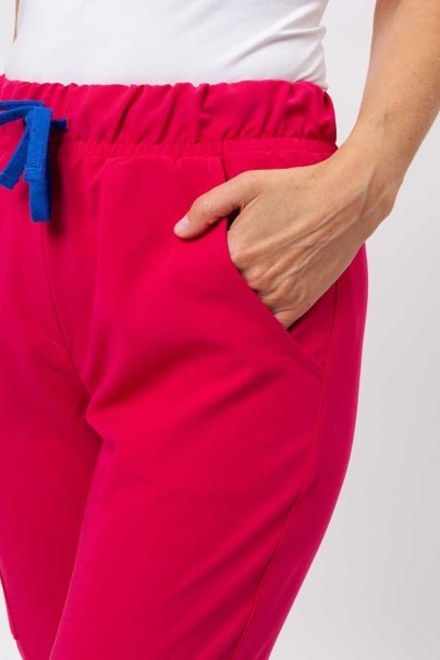 Lekárska súprava Sunrise Uniforms Premium (blúza Aura, nohavice Vibe) malinová-11