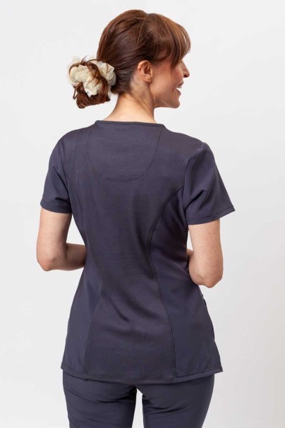 Dámska lekárska blúza Cherokee Infinity Round Neck šedá-2