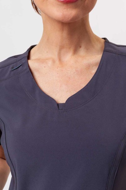 Dámska lekárska blúza Cherokee Infinity Round Neck šedá-4