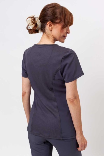 Dámska lekárska blúza Cherokee Infinity Round Neck šedá-3