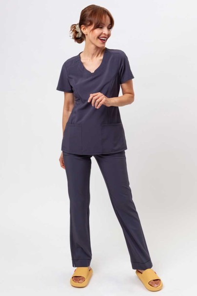 Dámske lekárske nohavice Cherokee Infinity Slim Pull-on šedé-2