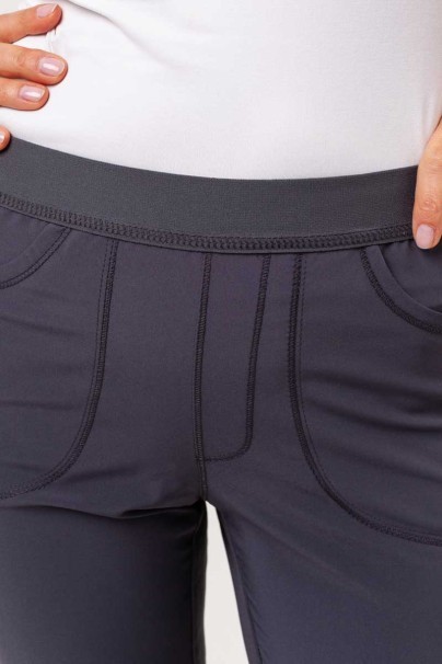 Dámske lekárske nohavice Cherokee Infinity Slim Pull-on šedé-5