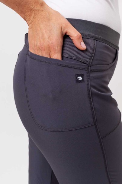 Dámske lekárske nohavice Cherokee Infinity Slim Pull-on šedé-3