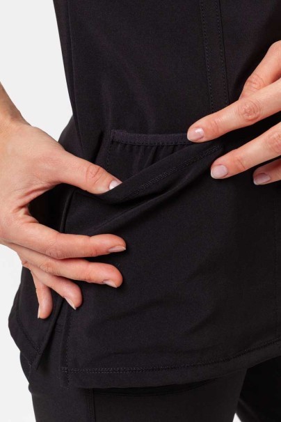 Dámska lekárska blúza Cherokee Infinity Round Neck čierna-6