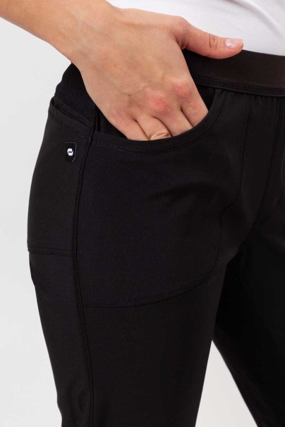 Dámske lekárske nohavice Cherokee Infinity Slim Pull-on čierne-3