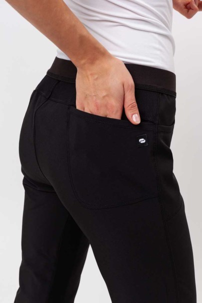Dámske lekárske nohavice Cherokee Infinity Slim Pull-on čierne-5
