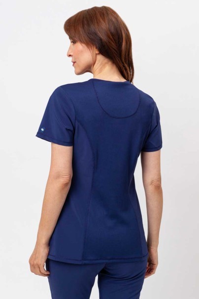 Dámska lekárska blúza Cherokee Infinity Round Neck námornícky modrá-2